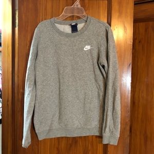Grey Nike Classic Crewneck